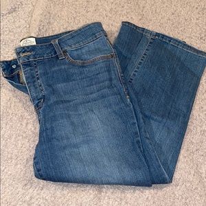 Medium blue Jean Capris